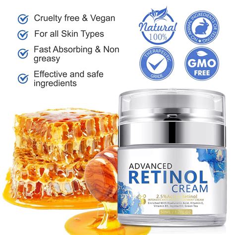 Crema Facial De Retinol Y Col Geno Crema De Retinol Para Cara Crema