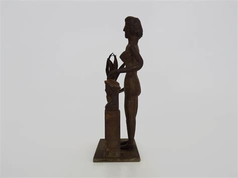 Brutalist Nude Woman Sculpture 1960s For Sale At Pamono