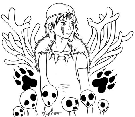 princess mononoke  neonroze  deviantart