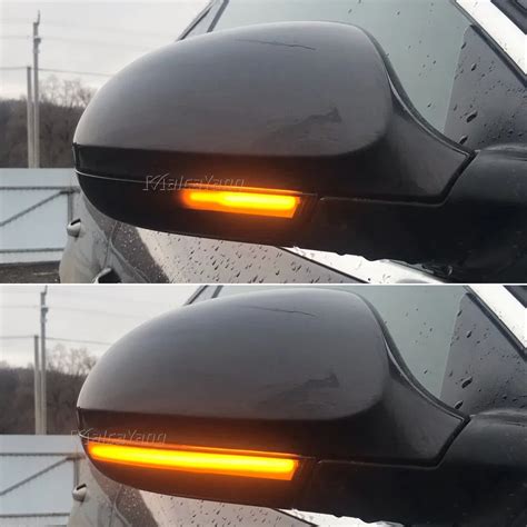 2 Sztuk Dynamiczny Turn Signal LED Lusterko Wsteczne Kierunkowskaz W