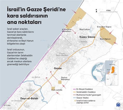 İsrail ordusunun Gazze Şeridi ndeki kara harekatında son durum