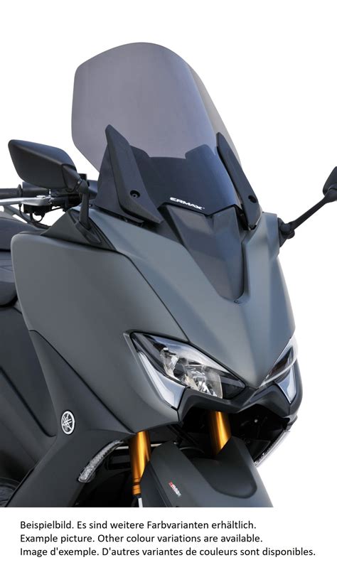 Ermax Windshield Original Size For Yamaha T Max Gray Rwn