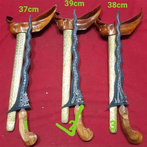 Jual Keris Nogo Sosro Luk 11 Warangka Ladrang Shopee Indonesia