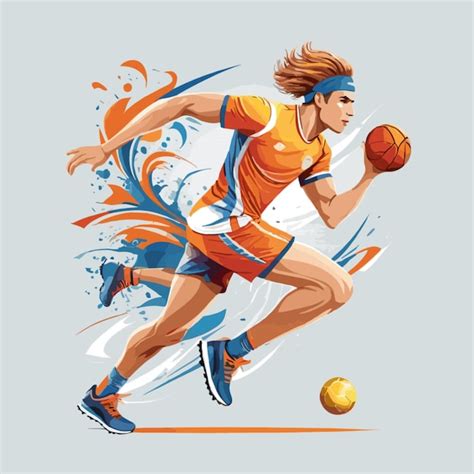 Premium Vector Sports Illustration Vector