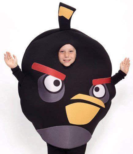 Rovio Angry Birds Black Bird Child Costume Angry Birds Costumes