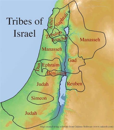 Joshua Conquest Of Canaan Map