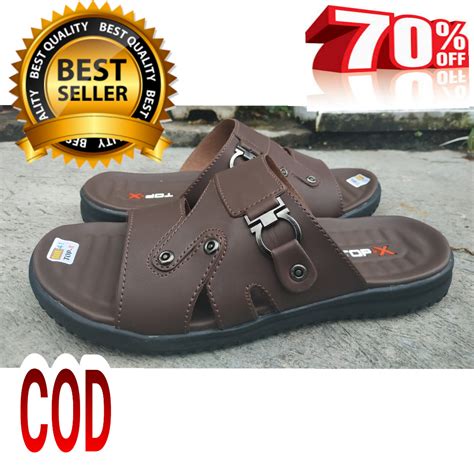 Jual Sandal Selop Pria Terbaru Sandal Pria Terbaik Sandal Laki