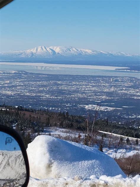 Sleeping Lady Anchorage Alaska Stock Photo - Image of sleeping, alaska: 214997558