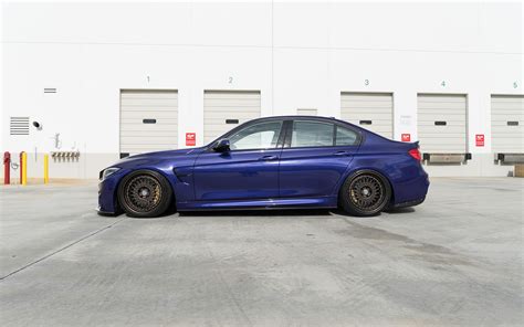 Bmw M F Blue Hre Vintage Wheel Wheel Front