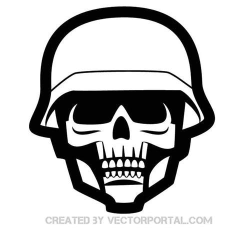 Soldier Skull Imageai Royalty Free Stock Svg Vector