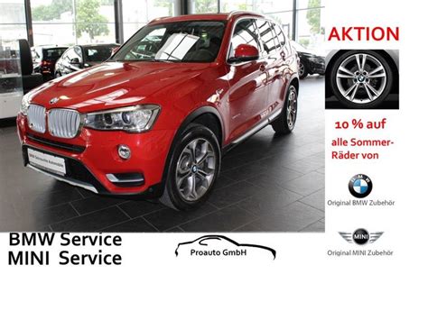 Bmw X3 Xdrive20d Aut Xline Head Up Navi Xenon Teilleder Gebraucht Kaufen In Langenfeld Preis