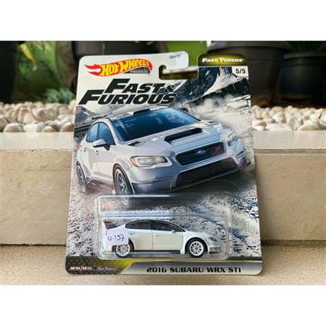 Jual Hot Wheels Fast Furious Tuners 2016 Subaru WRX STI JDM FNF Hotwheels Shopee Indonesia