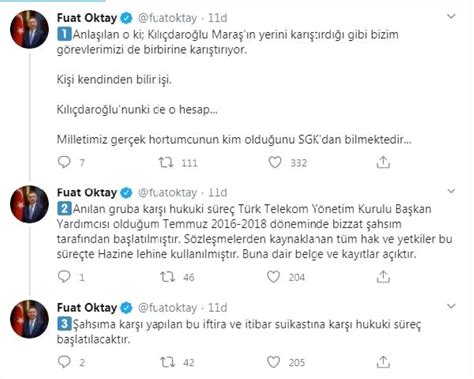 Fuat Oktay Dan K L Daro Lu Na Cevap Haberler