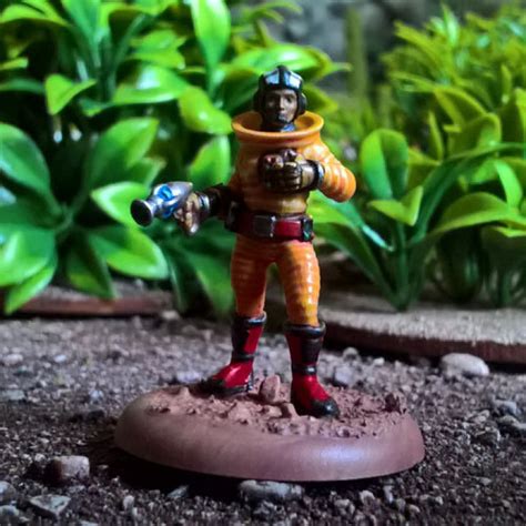 3D Printable Astronaut 1 By Cold War Miniatures