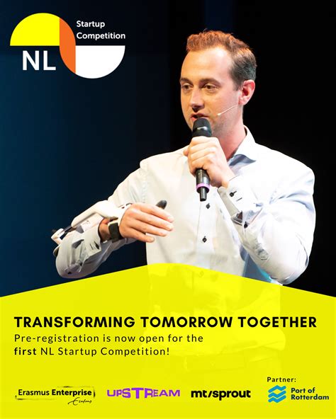 Registration Now Open for the first NL Startup Competition! - Erasmus