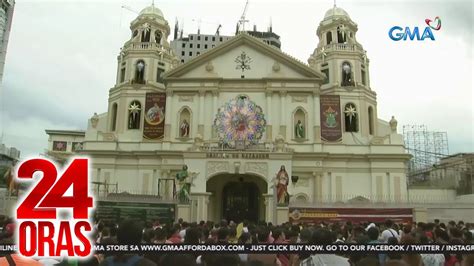 Quiapo Church Dinagsa Ng Aabot 1 000 3 000 Nagsisimba Kada Misa 24