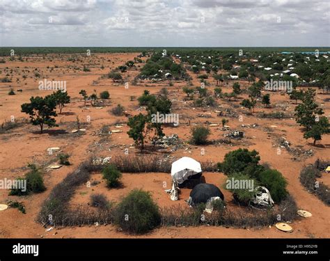 Dadaab Kenya 17th Nov 2016 View Of The Refugee Camp In Dadaab