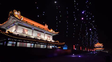 World Record Breaking Drone Swarm From China Puts On Magical Show Nerdist