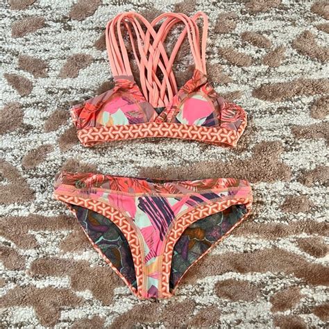 Maaji Swim Maaji Reversible Bikini Set Girls Size 4 Poshmark
