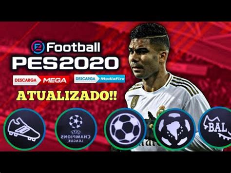 SAIU PES 2020 BRASILEIRÃO PPSSPP GRÁFICOS EM HD E KITIS 100