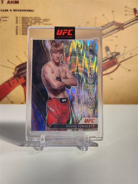 Select Ufc Paddy Pimblett Phenomenon Silver Prizm Parallel Ebay