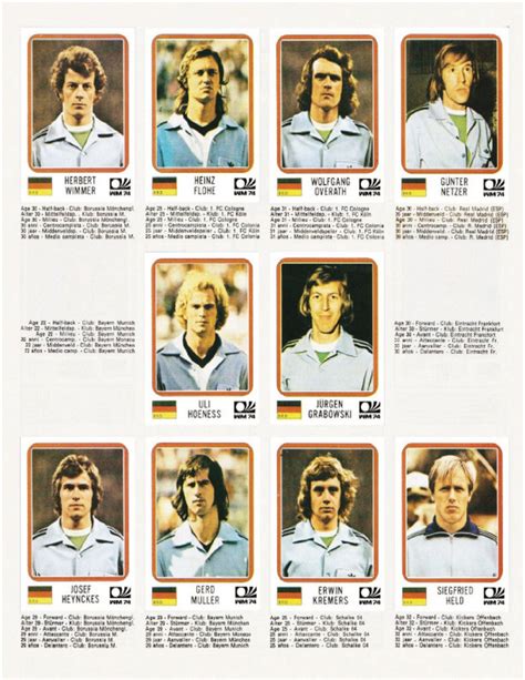 Album Panini Alemania 1974 16 Postimages