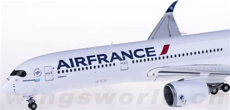 559980 Air France 法国航空 Airbus A350 900 F HTYB Herpa 1 200 飞机模型世界