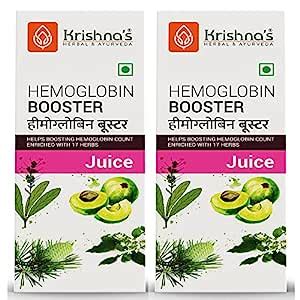 Buy Krishna S Herbal Ayurveda Hemoglobin Booster Juice Ml Pack