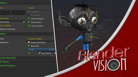Blender Custom Bone Shape Tip Update YouTube