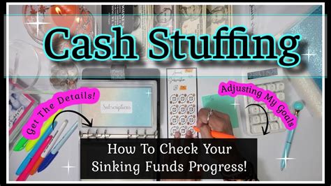 Cash Stuffing Everyday Spending Sinking Funds And Challenges