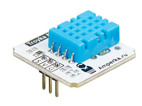 Датчик температуры и влажности (Troyka-модуль) [Амперка / Вики]