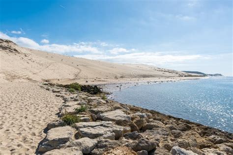 The Dune Of Pilat Arcachon Bay France Stock Photo Image Of Holidays