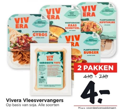 Vivera Vleesvervangers Aanbieding Bij Vomar