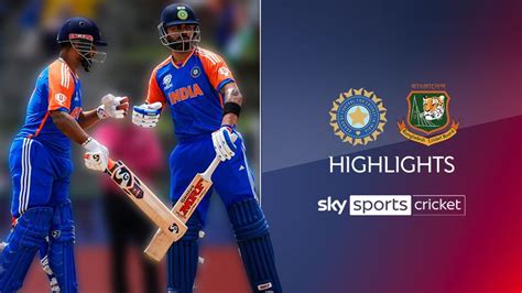 T20 World Cup highlights: India vs Bangladesh | Video | Watch TV Show ...