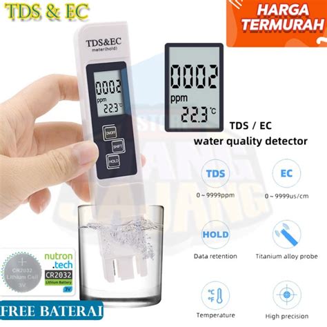 5 In 1 Alat Ukur Uji Kualitas Air PH TDS EC Salinity Suhu EZ 9909