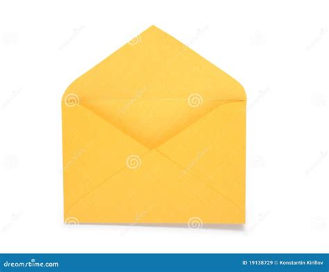 Yellow Envelope Stock Image Image Of Envelope Postage 19138729