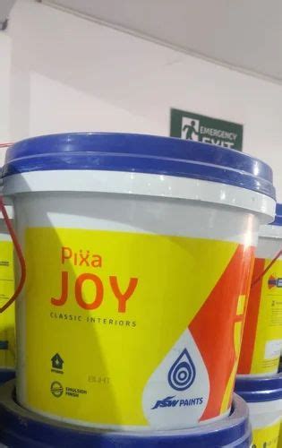 13L JSW Pixa Joy Classic Interior Paint At Rs 1260 Bucket JSW Wall