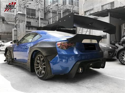 Alerón De Fibra De Carbono Para Maletero Para Brz Gt86 Rocket Bunny 3