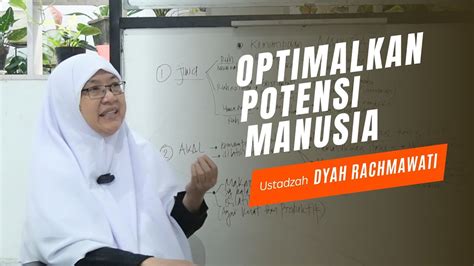 Mengoptimalkan Potensi Manusia Ustadzah Dyah Rachmawati YouTube