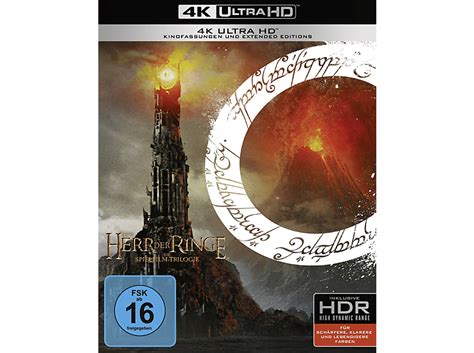 Der Herr Der Ringe Extended Edition Trilogie K Ultra Hd Blu Ray Auf