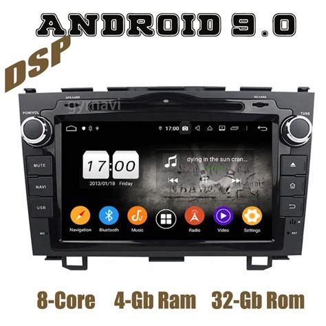 IPS Screen Android 9 0 Car GPS Dvd DSP Player For Honda CRV CR V 2006