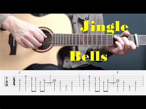 Jingle Bells Fingerstyle Guitar With Tabs Acordes Chordify