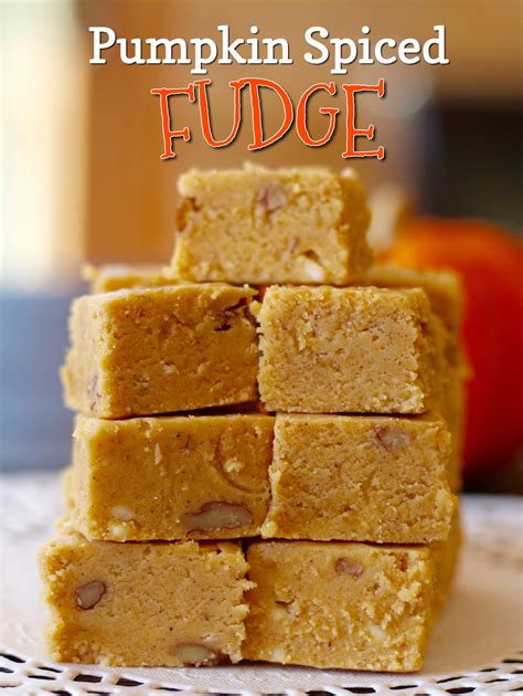 Living On Cloud Nine Pumpkin Spiced Fudge