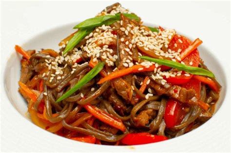 15 рецептов самой вкусной фунчозы с овощами