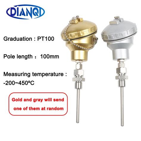 Sonde de capteur de température PT100 transmetteur blindé