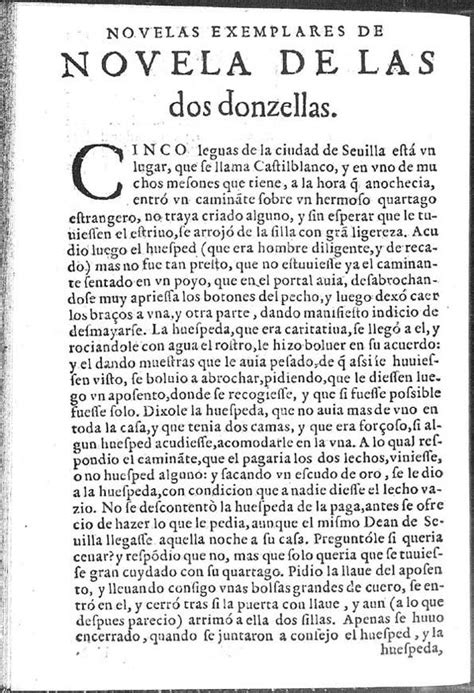 Las Dos Doncellas Por Miguel De Ceruantes Saauedra Biblioteca