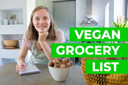 The Only Vegan Grocery List You'll Ever Need (Meal Plan Inside)