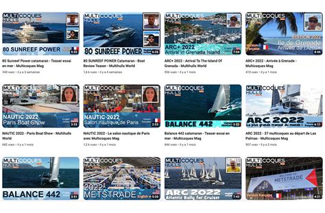 Multihulls World Youtube Channel There Are Now Subscribers