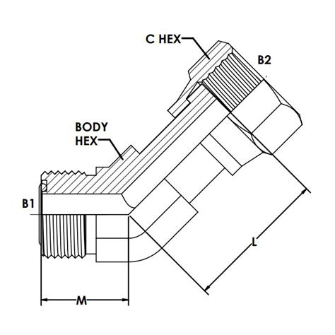 Brennan Mfs Ffss Elbow O Ring Face Seal Fittings Fs Fg