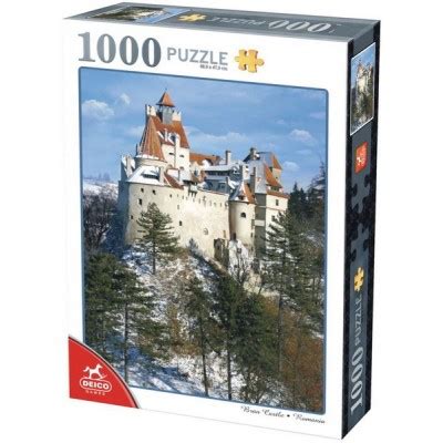 Bran kastély Románia 1000 darabos Deico puzzle